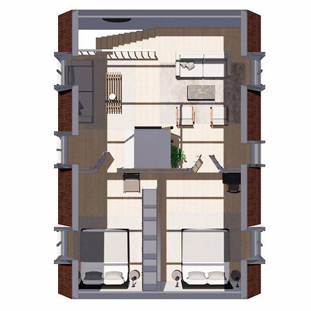 קופנהגן Modern 3Br Duplex Apartment In Nyhavn W Private Balcony מראה חיצוני תמונה